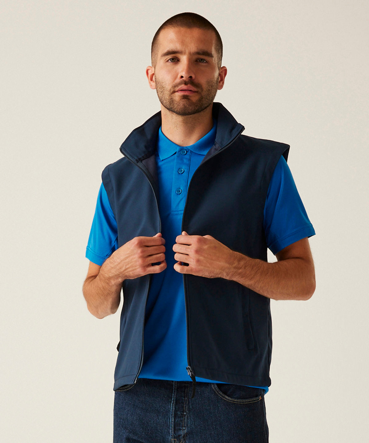 Classic softshell bodywarmer - Navy