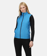 Regatta - Women's Ablaze printable softshell bodywarmer - Navy/French Blue