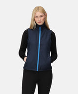 Regatta - Women's Ablaze printable softshell bodywarmer - Navy/French Blue