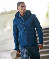 Venturer 3-layer hooded softshell jacket - Seal Grey/Black