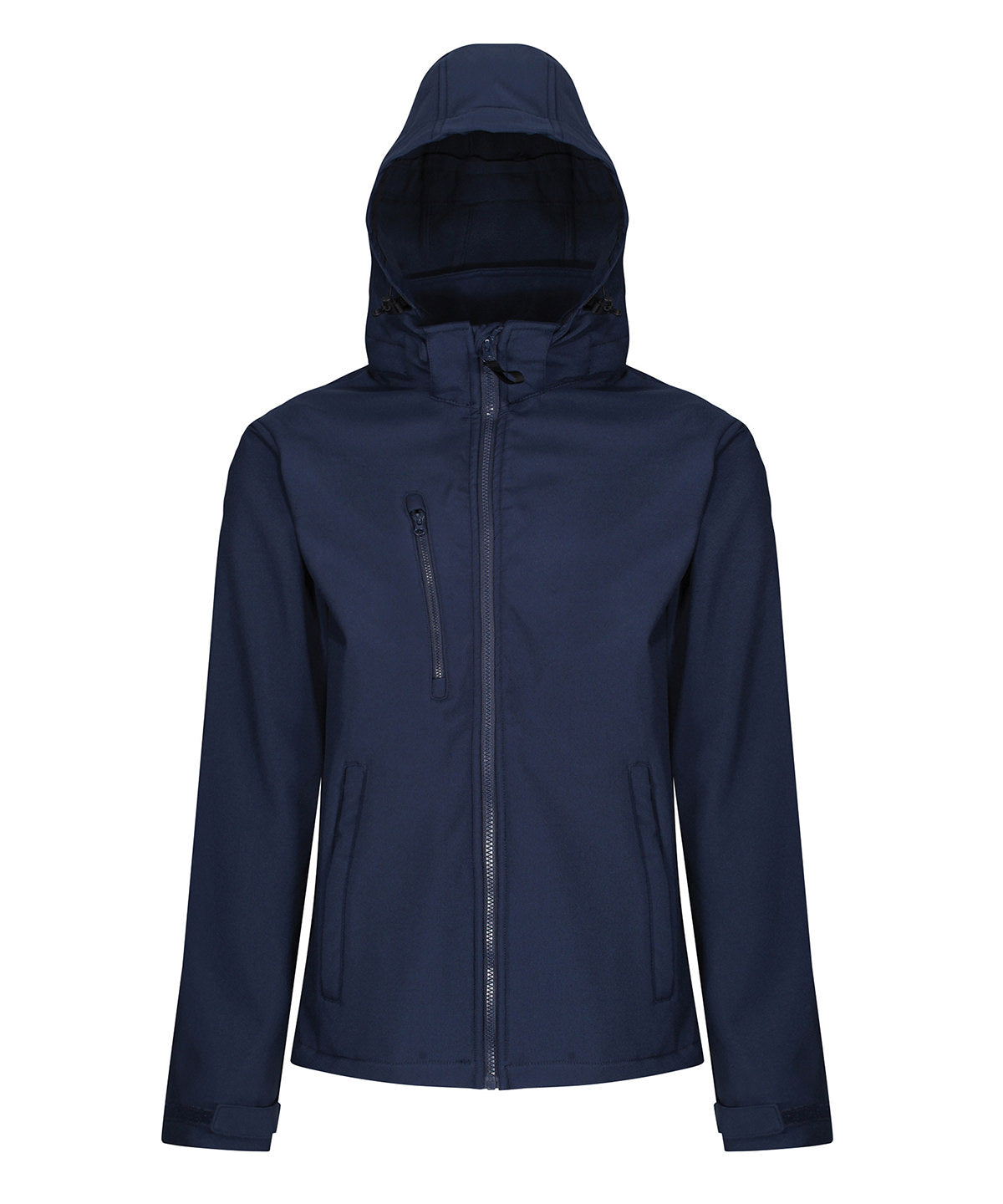 Venturer 3-layer hooded softshell jacket - Navy/French Blue