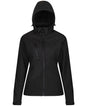 Women's venturer 3-layer hooded softshell jacket - Black