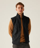 Flux softshell bodywarmer - Black/SealGrey