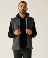 Flux softshell bodywarmer - Black/SealGrey