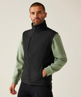 Octagon 3-layer bodywarmer - Black/Black