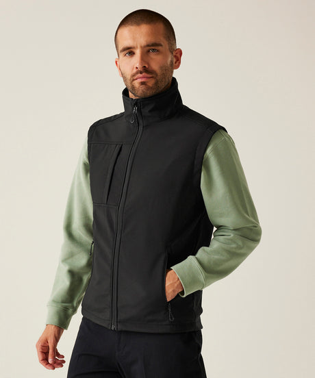 Octagon 3-layer bodywarmer - Seal Grey/Black