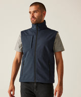 Octagon 3-layer bodywarmer - Navy/Seal Grey