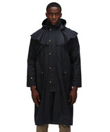 Regatta - Cranbrook caped wax riding jacket - Black