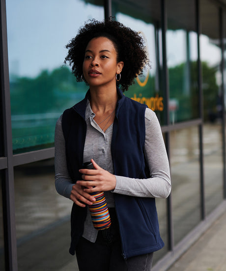 Women's microfleece bodywarmer - Dark Navy