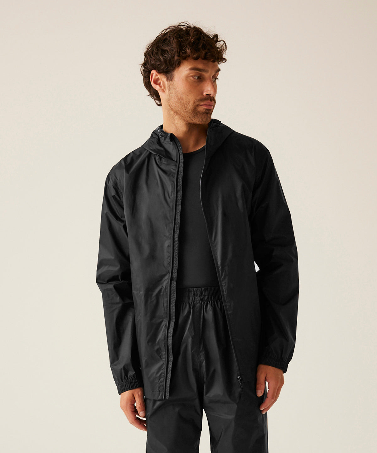 Pro packaway jacket - Black