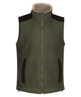 Faversham fleece bodywarmer - Dark Khaki