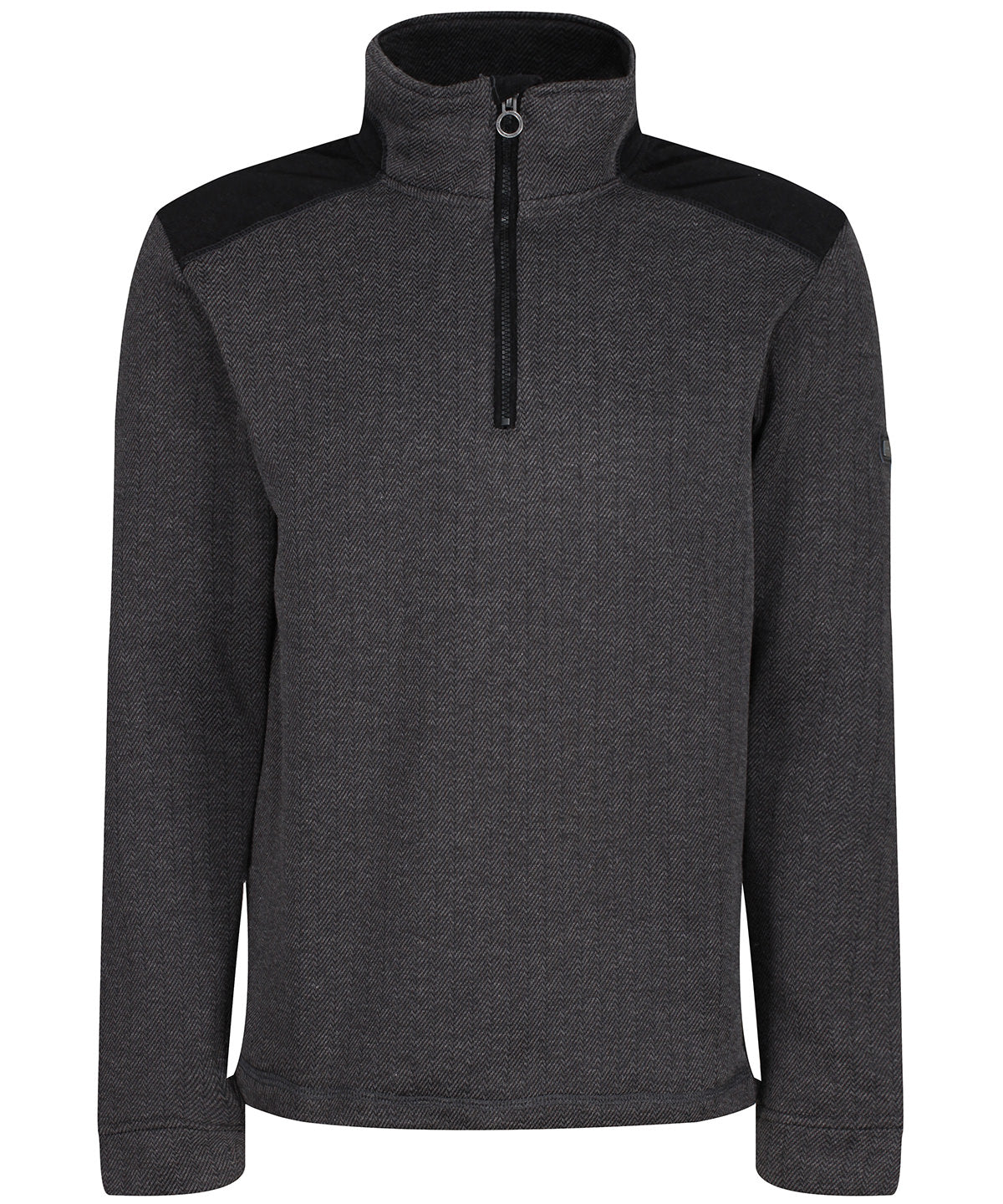 Holbeck half zip fleece - Black