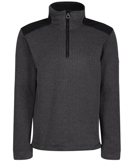 Holbeck half zip fleece - Black