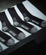 Pro 5-pack work socks - Black