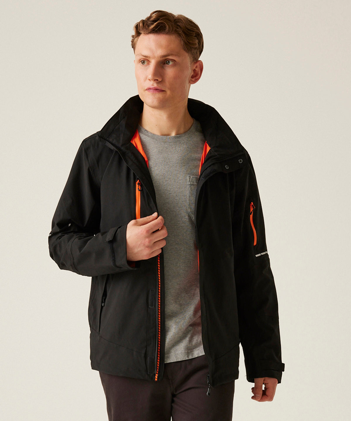 X-Pro Exosphere II shell jacket - Black/Magma