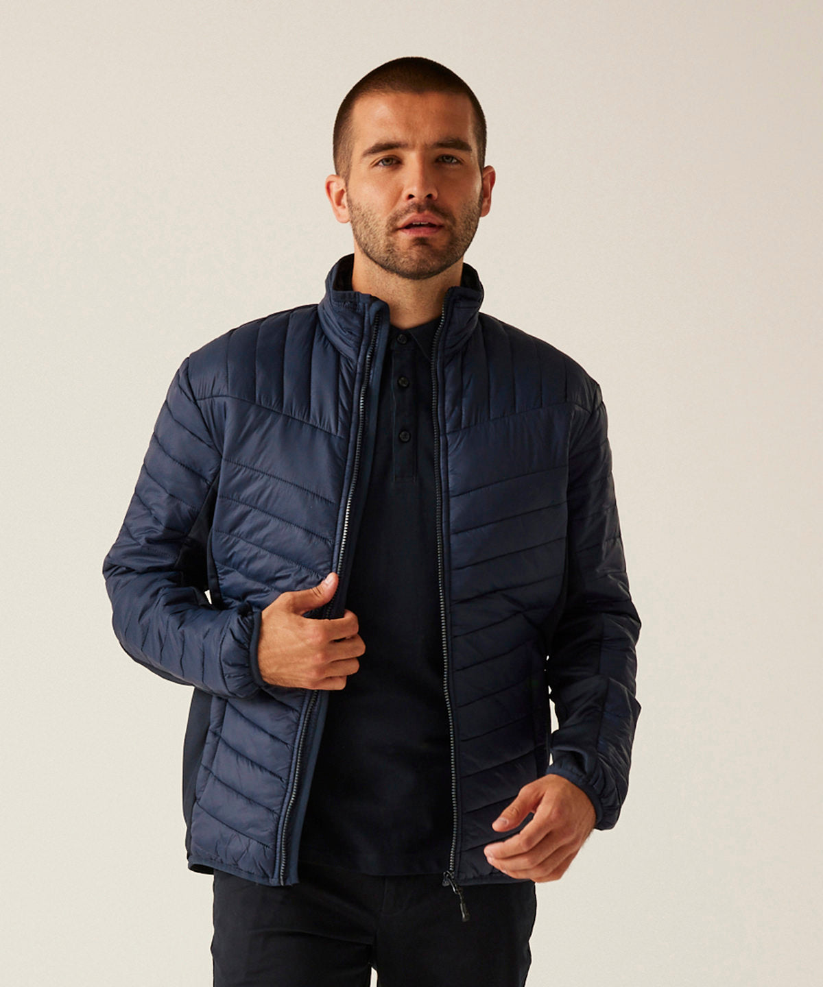 Tourer hybrid jacket - Navy