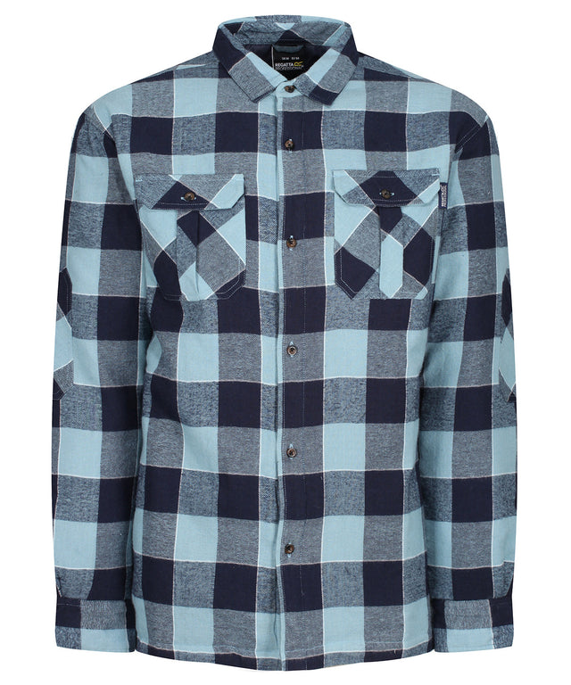 Shelford insulated check shirt