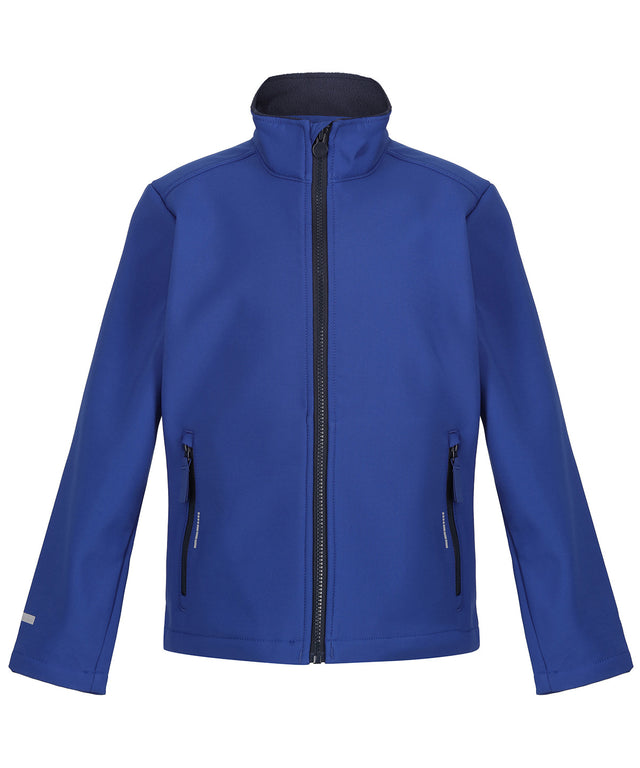 Kids Ablaze softshell jacket - New Royal/Navy