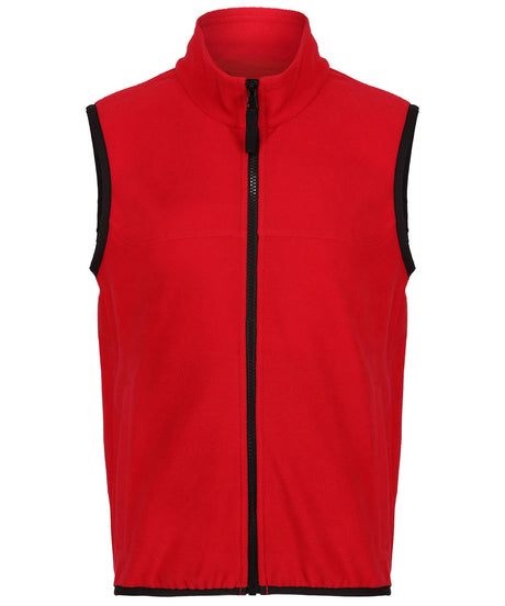 Kids microfleece bodywarmer - Classic Red/Black