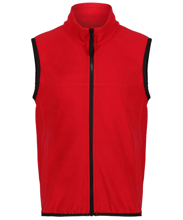 Kids microfleece bodywarmer - Classic Red/Black