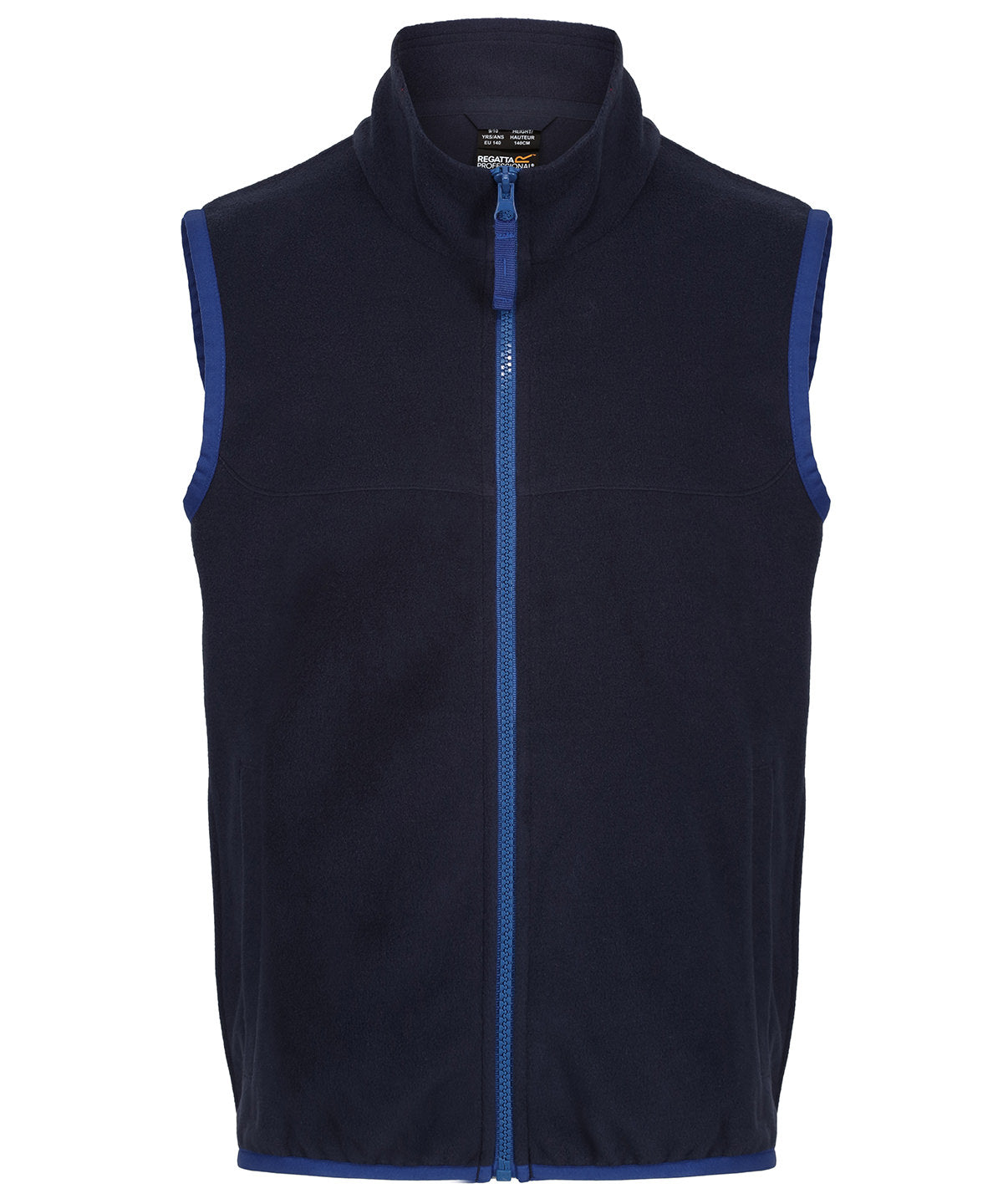 Kids microfleece bodywarmer - Navy/New Royal