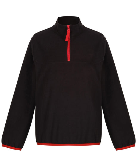 Kids half-zip microfleece