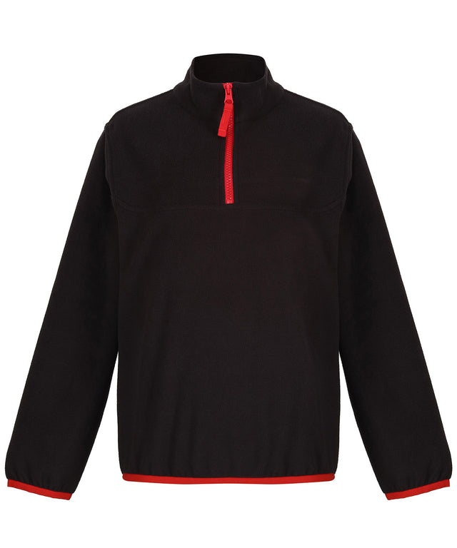 Kids half-zip microfleece