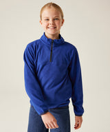 Kids half-zip microfleece - New Royal/Navy