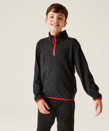 Kids half-zip microfleece - Navy/New Royal