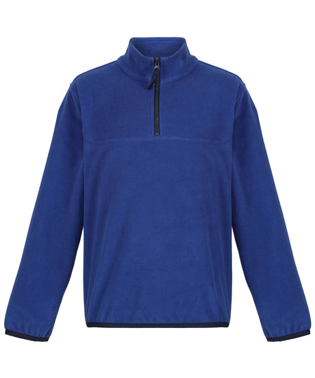 Kids half-zip microfleece - New Royal/Navy