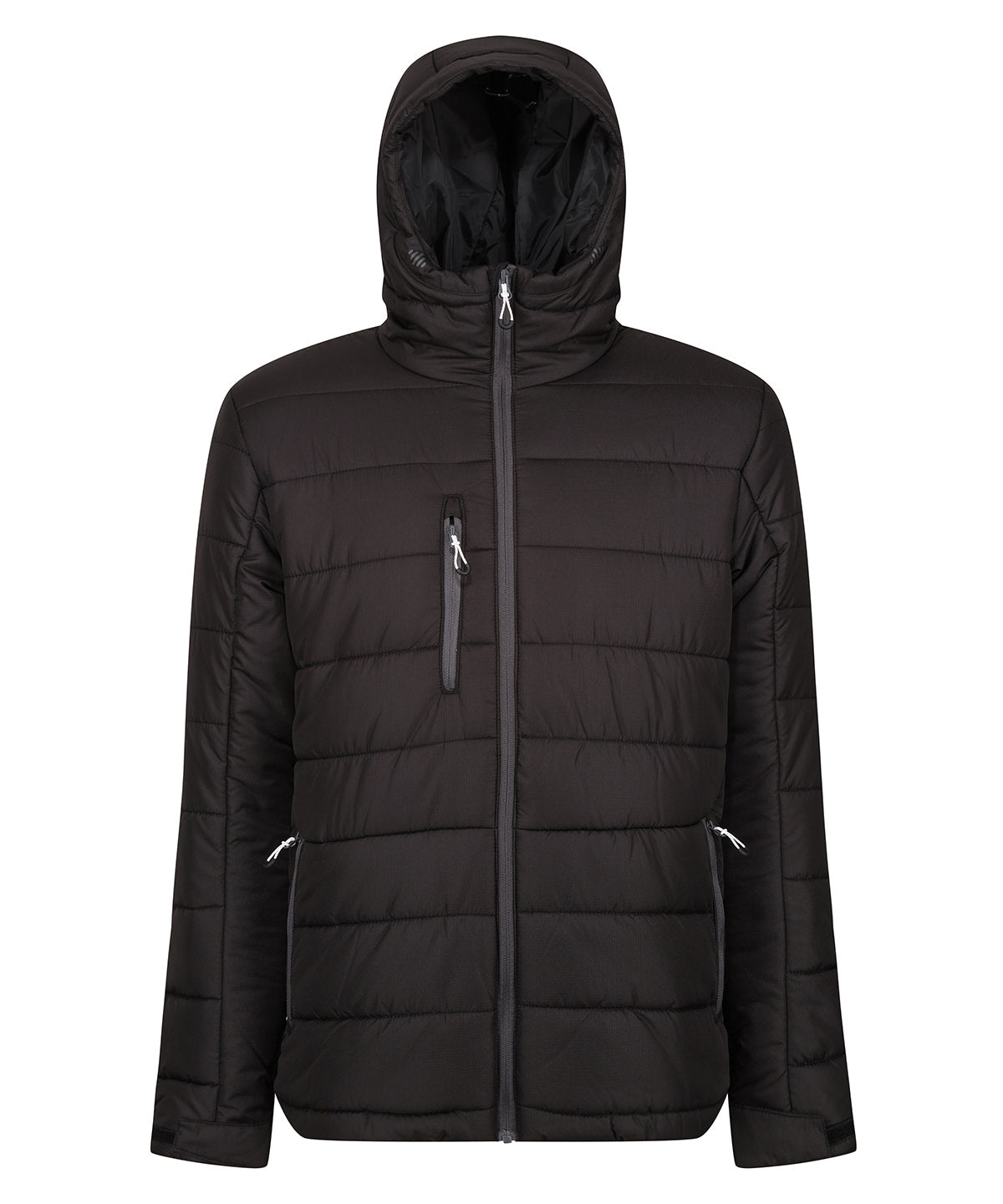 Navigate thermal hooded jacket - Black/Seal