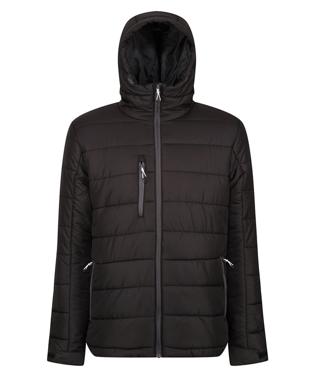 Navigate thermal hooded jacket - Black/Seal