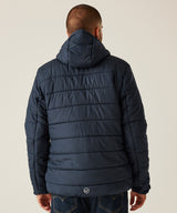 Navigate thermal hooded jacket - Black/New Royal