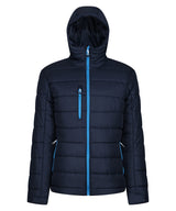 Navigate thermal hooded jacket - Navy/French Blue