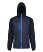 Navigate hybrid hooded jacket - Navy/French Blue