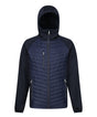 Navigate hybrid hooded jacket - Navy/Seal