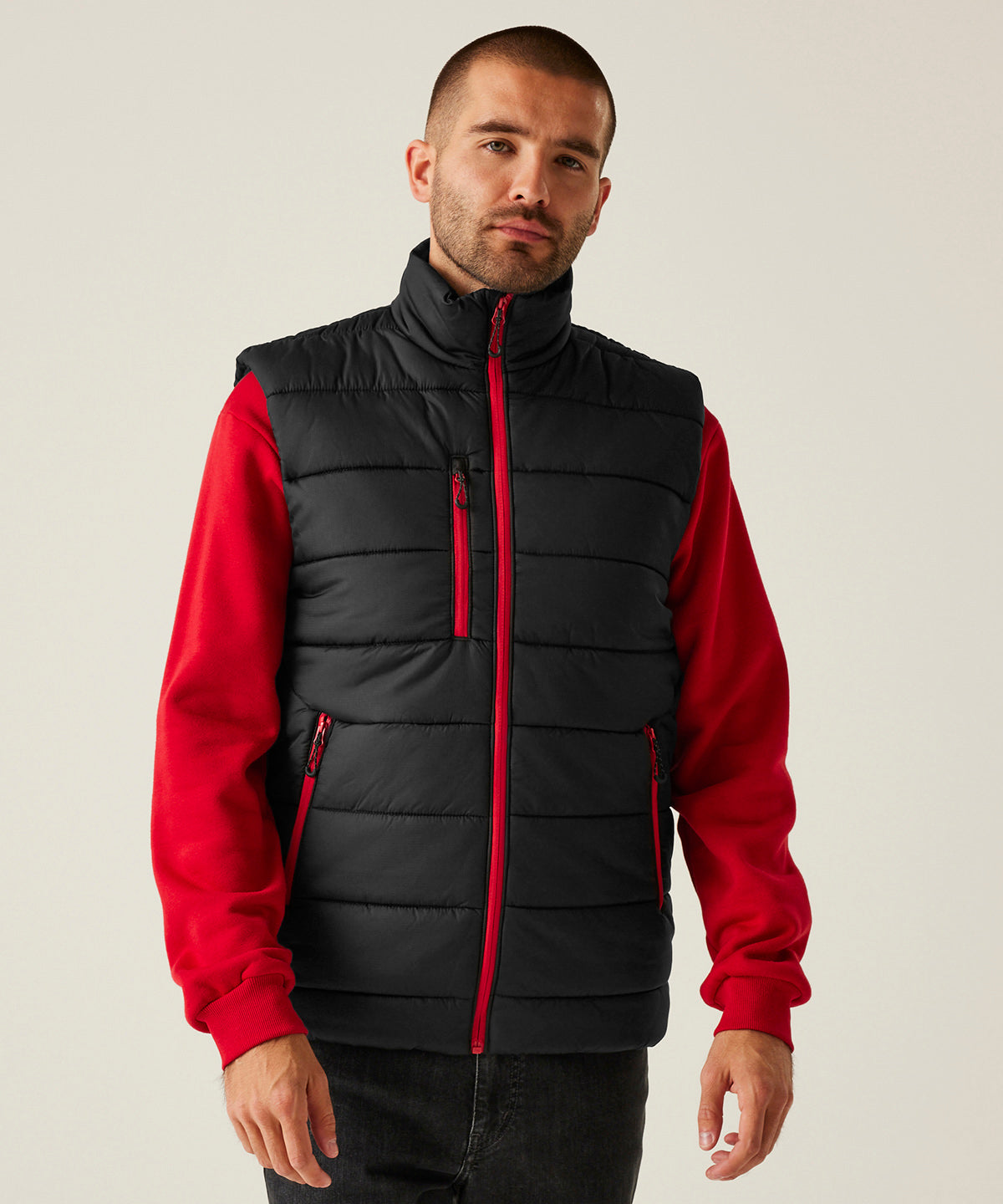 Navigate thermal bodywarmer - Black/Classic Red