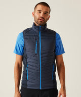 Navigate hybrid bodywarmer - Navy/Seal