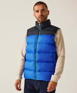 Vintage puffer vest - Solar/Black