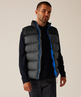 Vintage puffer vest - Solar/Black