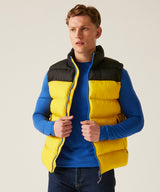 Vintage puffer vest - Solar/Black