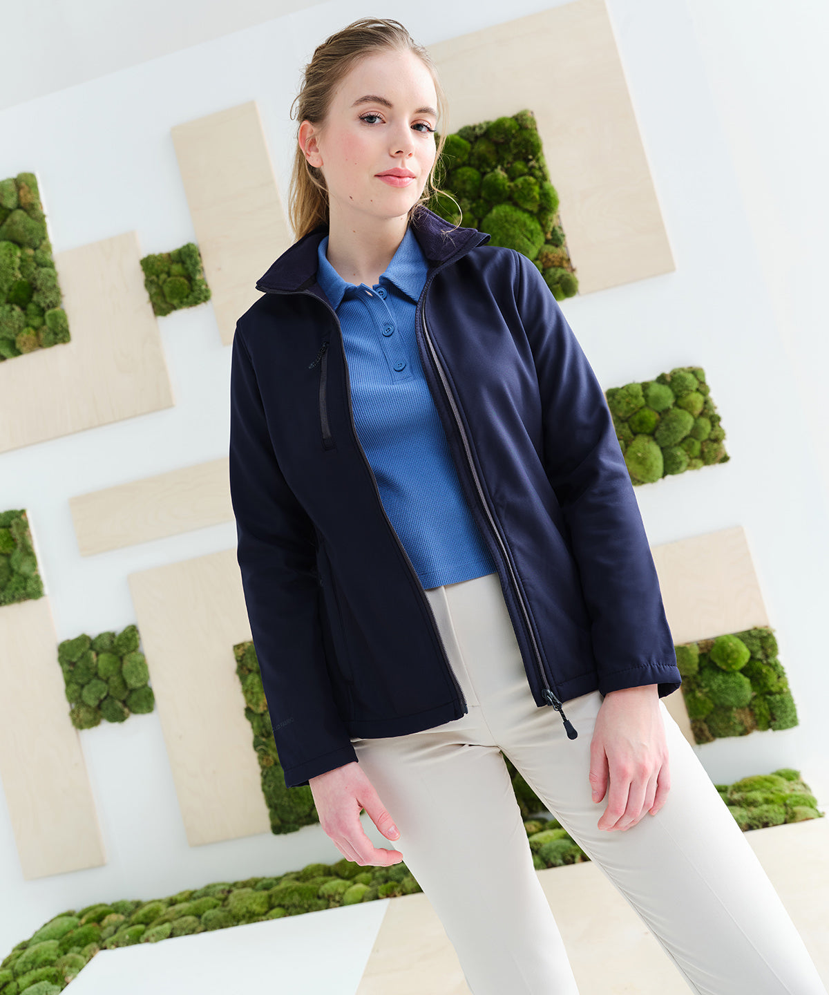 Regatta - Women's Honestly made recycled softshell jacket - Navy