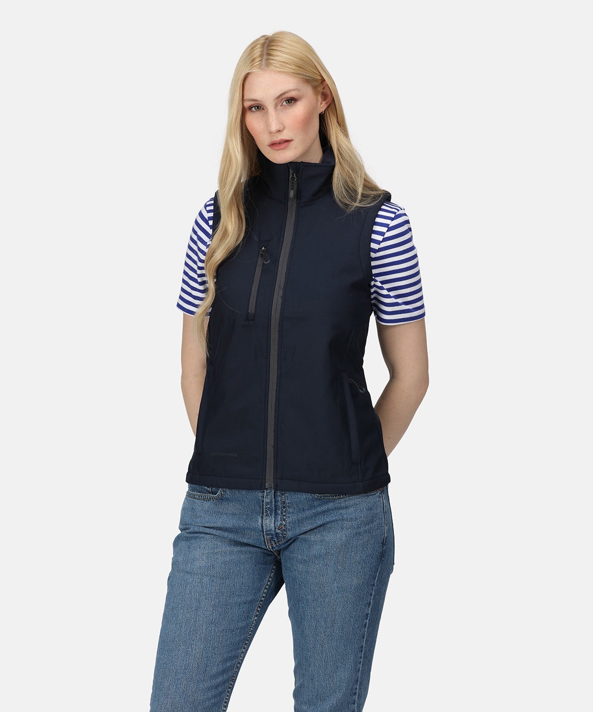 Regatta - Women's Honestly Made recycled softshell bodywarmer  - Navy