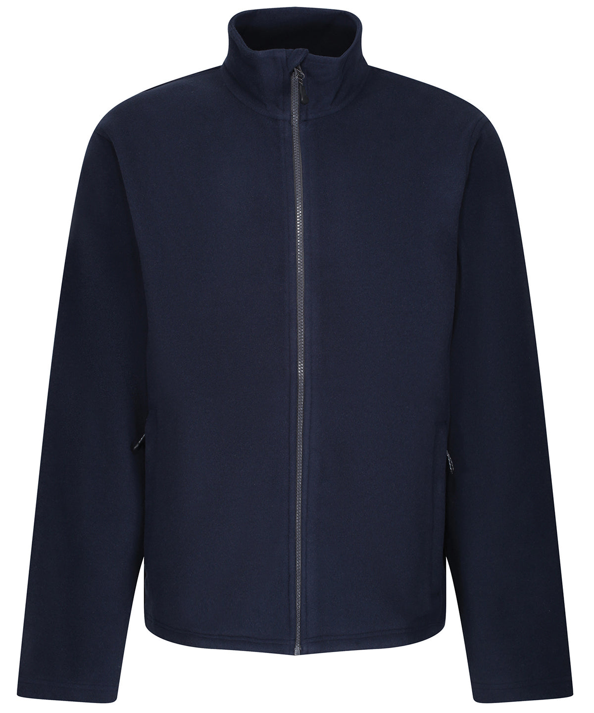 Honestly made recycled full zip microfleece - Navy