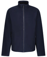 Honestly made recycled full zip microfleece - Navy