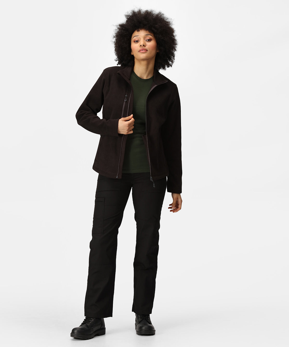 Women's Honestly made recycled full zip fleece