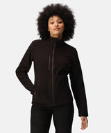 Women's Honestly made recycled full zip fleece - Black