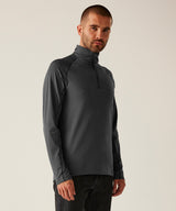 Core stretch half-zip mid-layer - Black