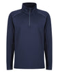 Core stretch half-zip mid-layer - Navy