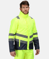 Regatta - Pro hi-vis 3-in-1 jacket - Orange/Navy